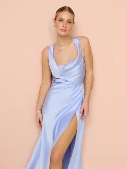 One Fell Swoop Carrie Midi Dress in Periwinkle Size 10 for rent on The Volte - image 2