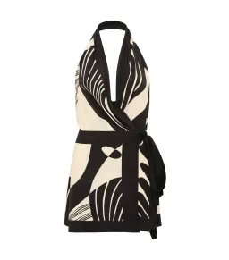 Sir The Label Realisme Wrap Halter Mini Dress in Papier Size 1 / AU 8 for rent on The Volte - image 5