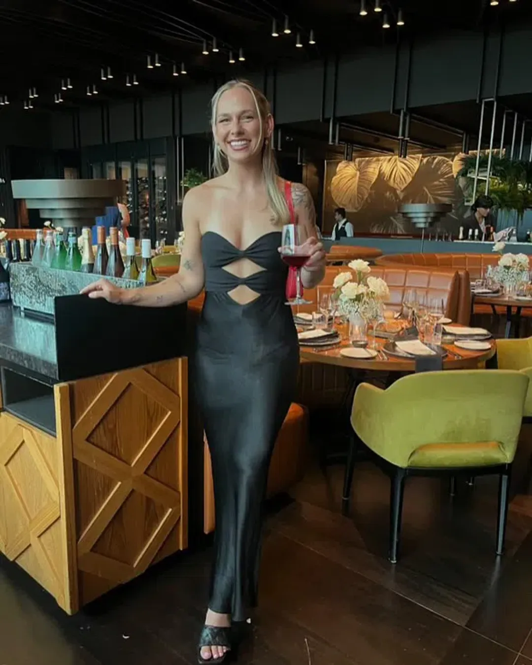 Bec & Bridge Halle Dress in Black Size AU 8 for rent on The Volte - main image