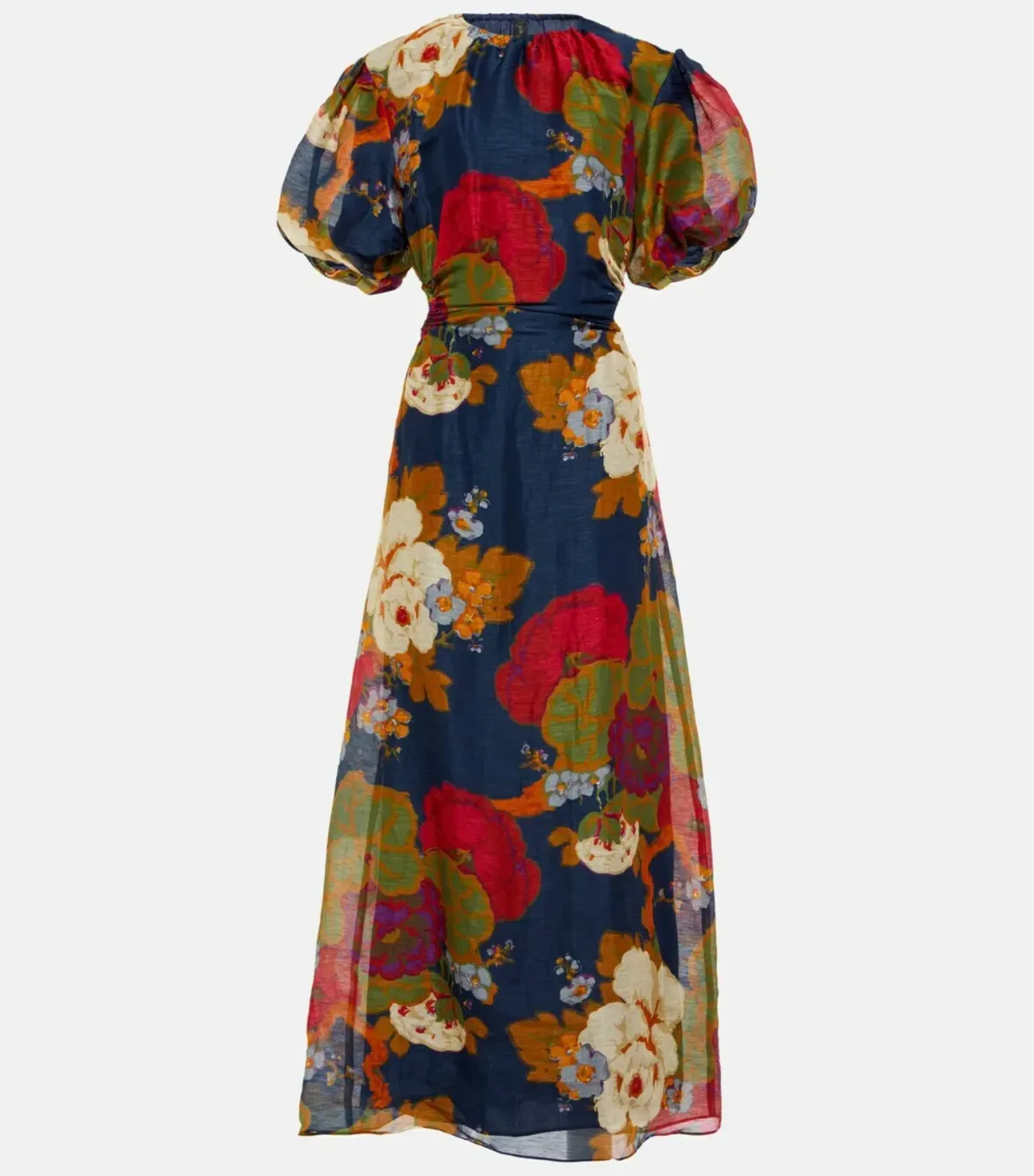 Sir the Label Bonita Puff Sleeve Gown Garcia Floral Print Size 1 / AU 8 - Image 4