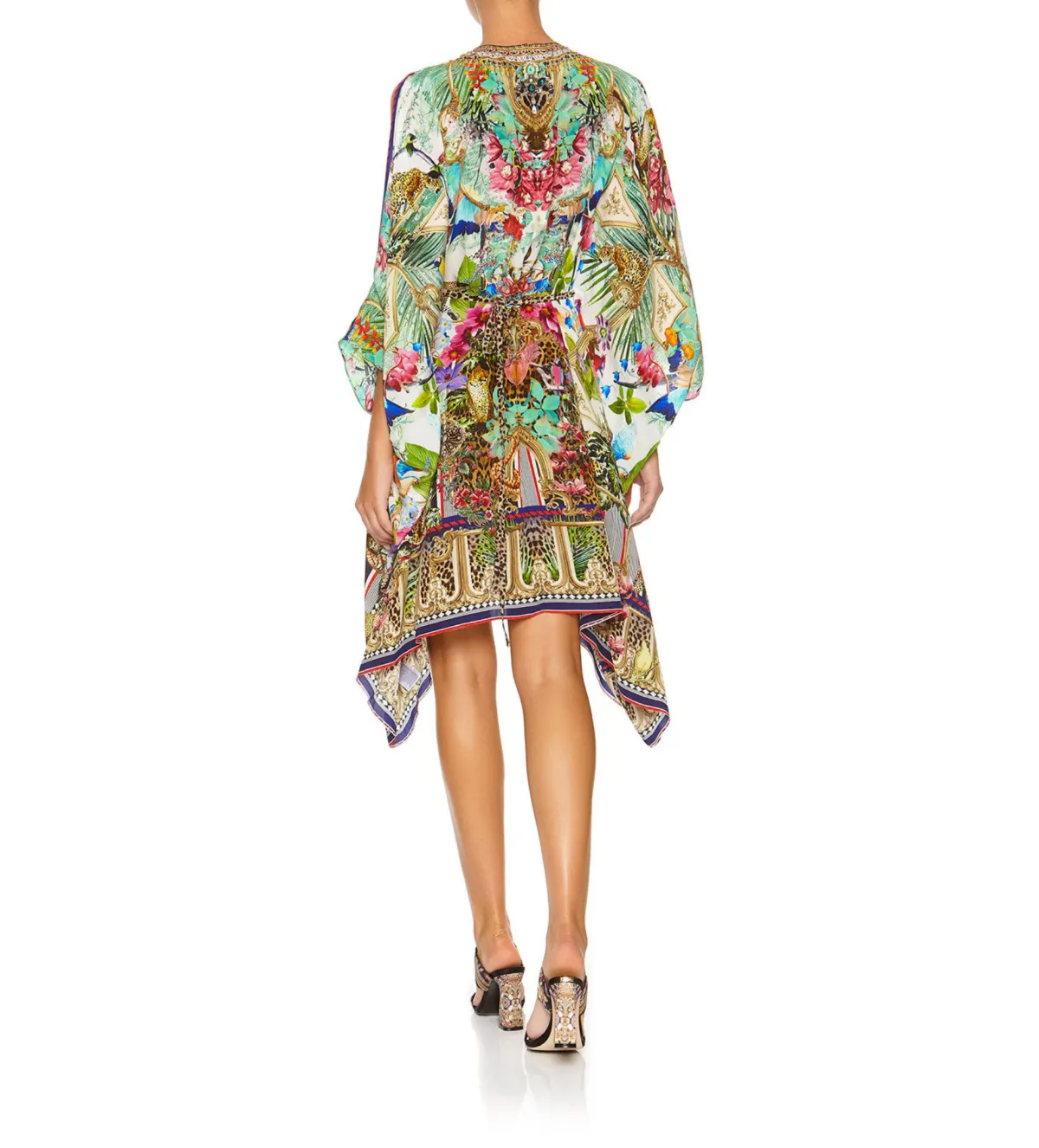 Camilla Champagne Coast Short Kaftan One Size - Image 4