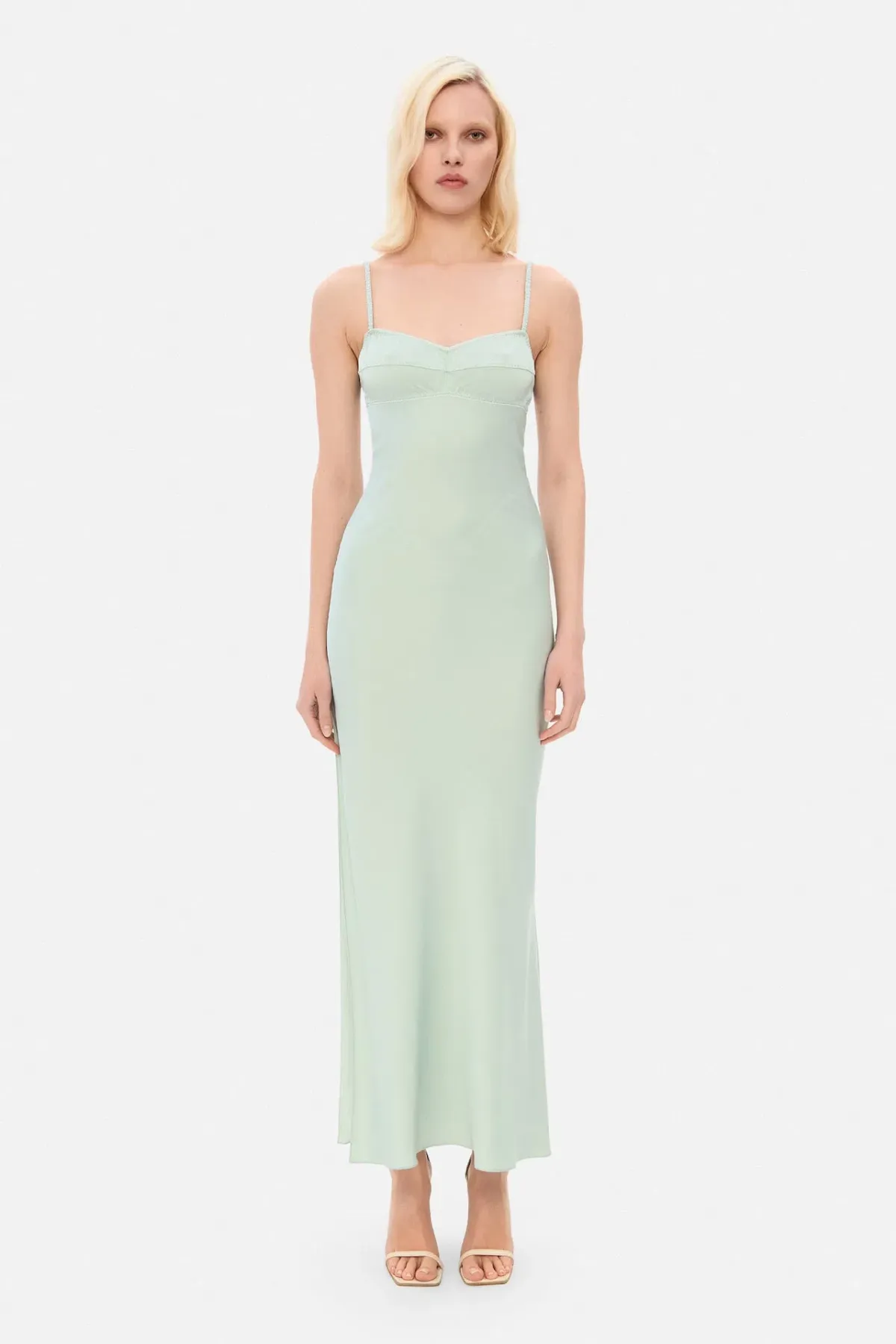 Anna October Georgina Maxi Dress Pale Green Size XS / AU 6 - Image 1