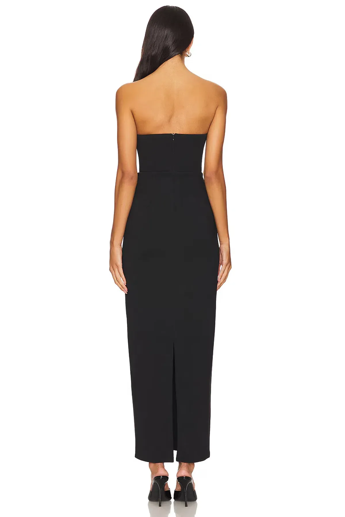 More To Come Kariana Strapless Gown Black Size XS / AU 6 - Image 3