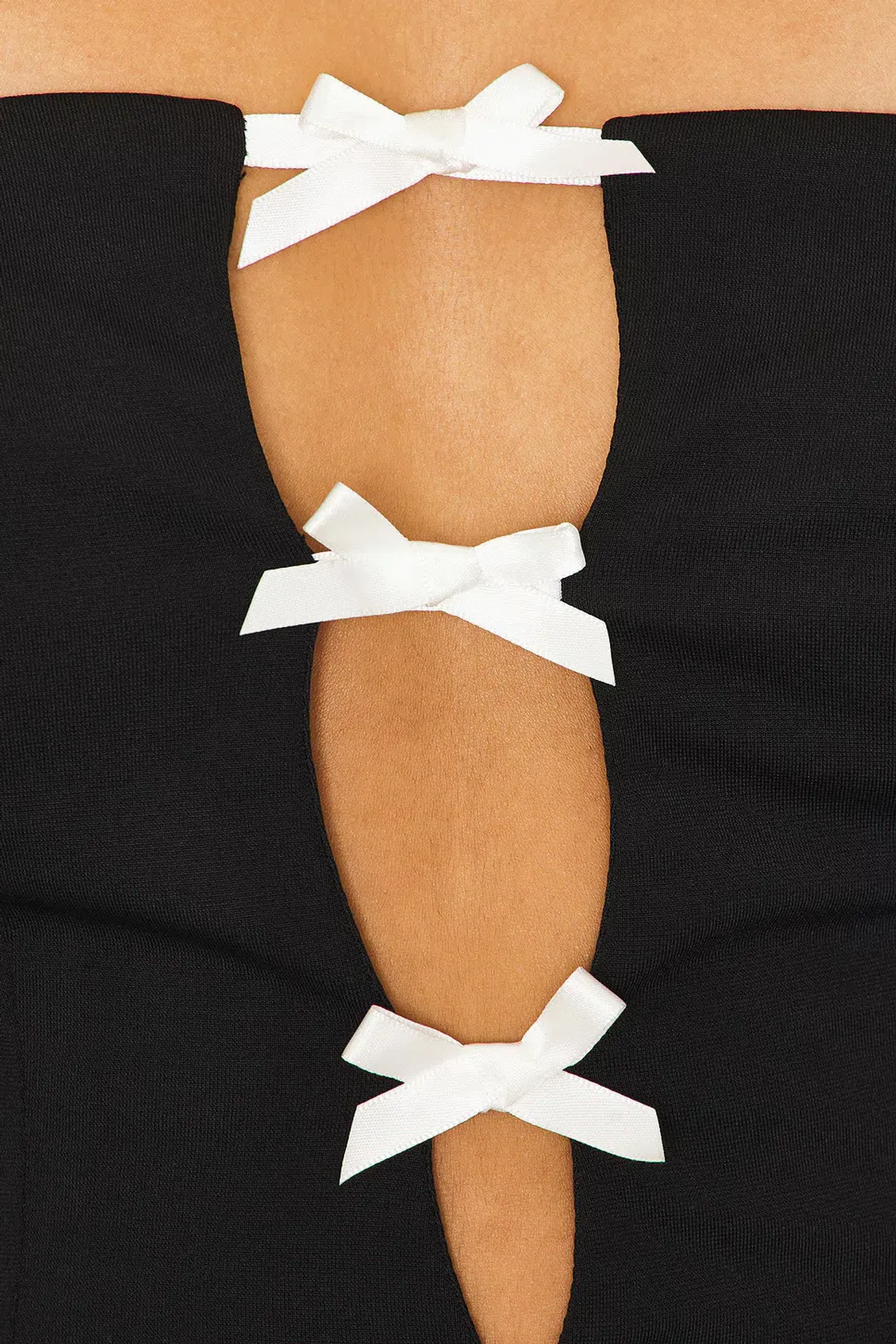 More To Come Kariana Strapless Gown Black Size XS / AU 6 - Image 4