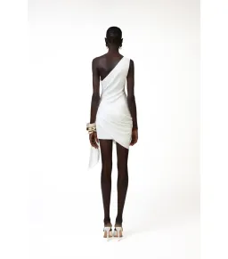 Khanums Klex Mini Dress Ivory Size AU 8 for rent on The Volte - image 5
