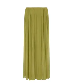 Sass & Bide Claret Maxi Dress Olive Green Size AU 6 for rent on The Volte - image 8