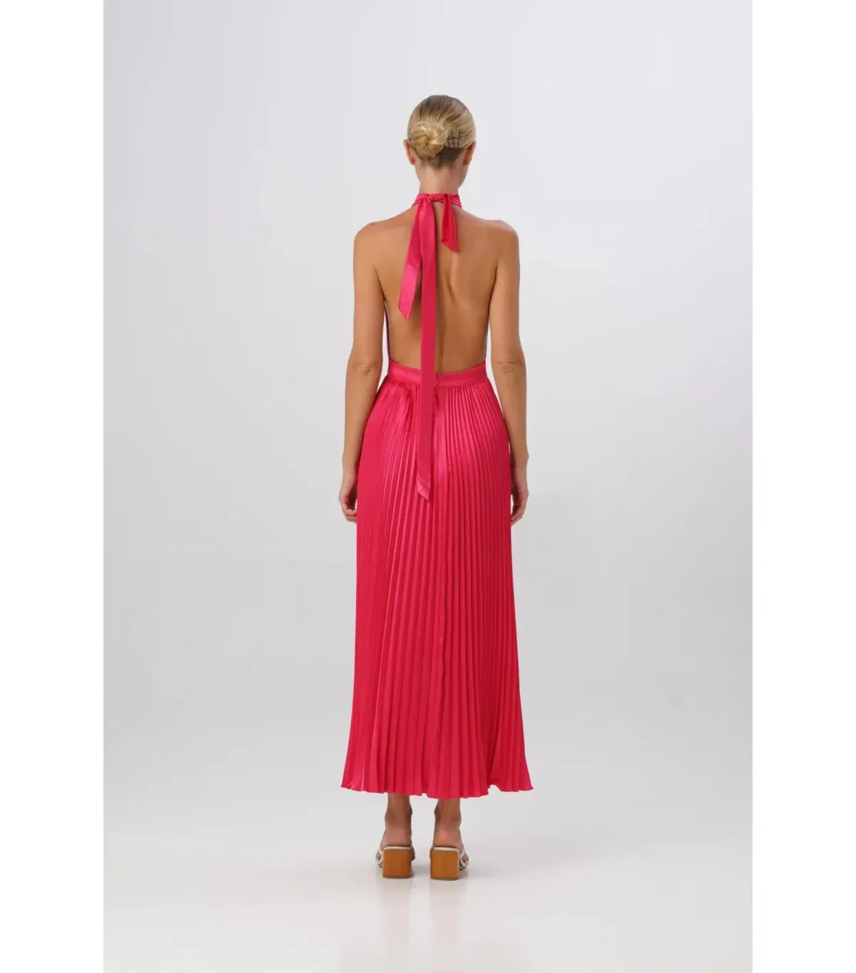 L'Idee Woman Renaissance Gown in Punch Size AU 12 - Image 3