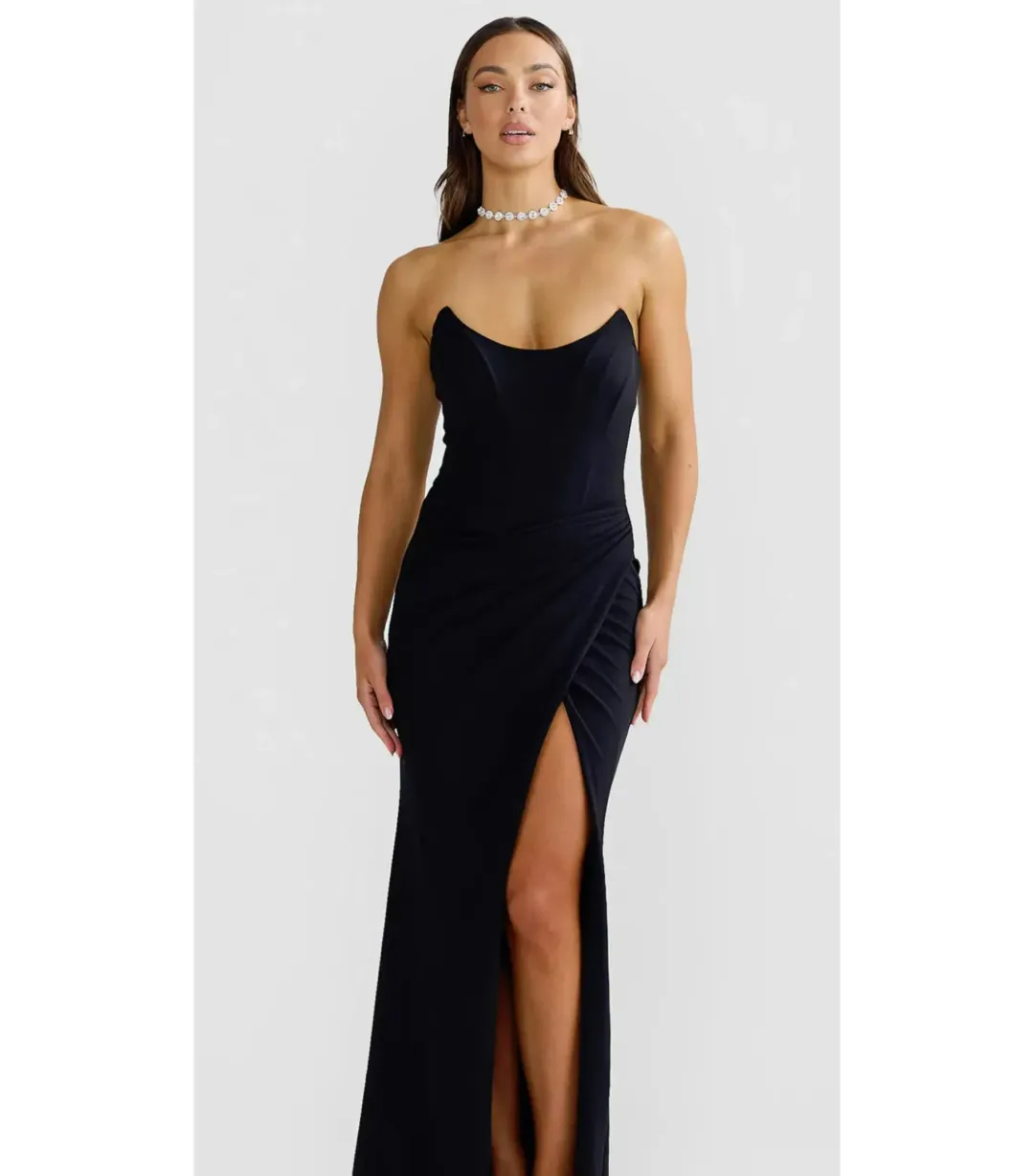 Derma Department Cartia Gown Black Size AU 8 for rent on The Volte - main image