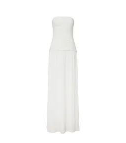 Manning Cartell Double Time Pleat Strapless Dress White Size AU 8 for rent on The Volte - image 5