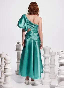 Alemais Regent Gown Jade Size 12 for rent on The Volte - image 3