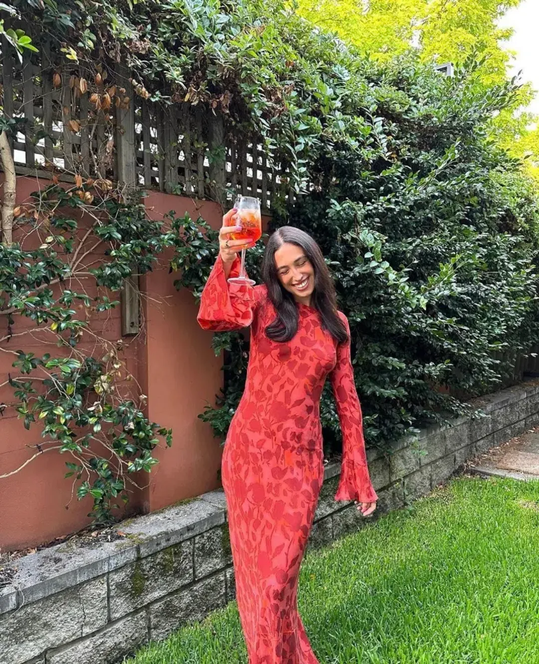 Realisation Par The Gia Dress Havana Size 8 for rent on The Volte - main image