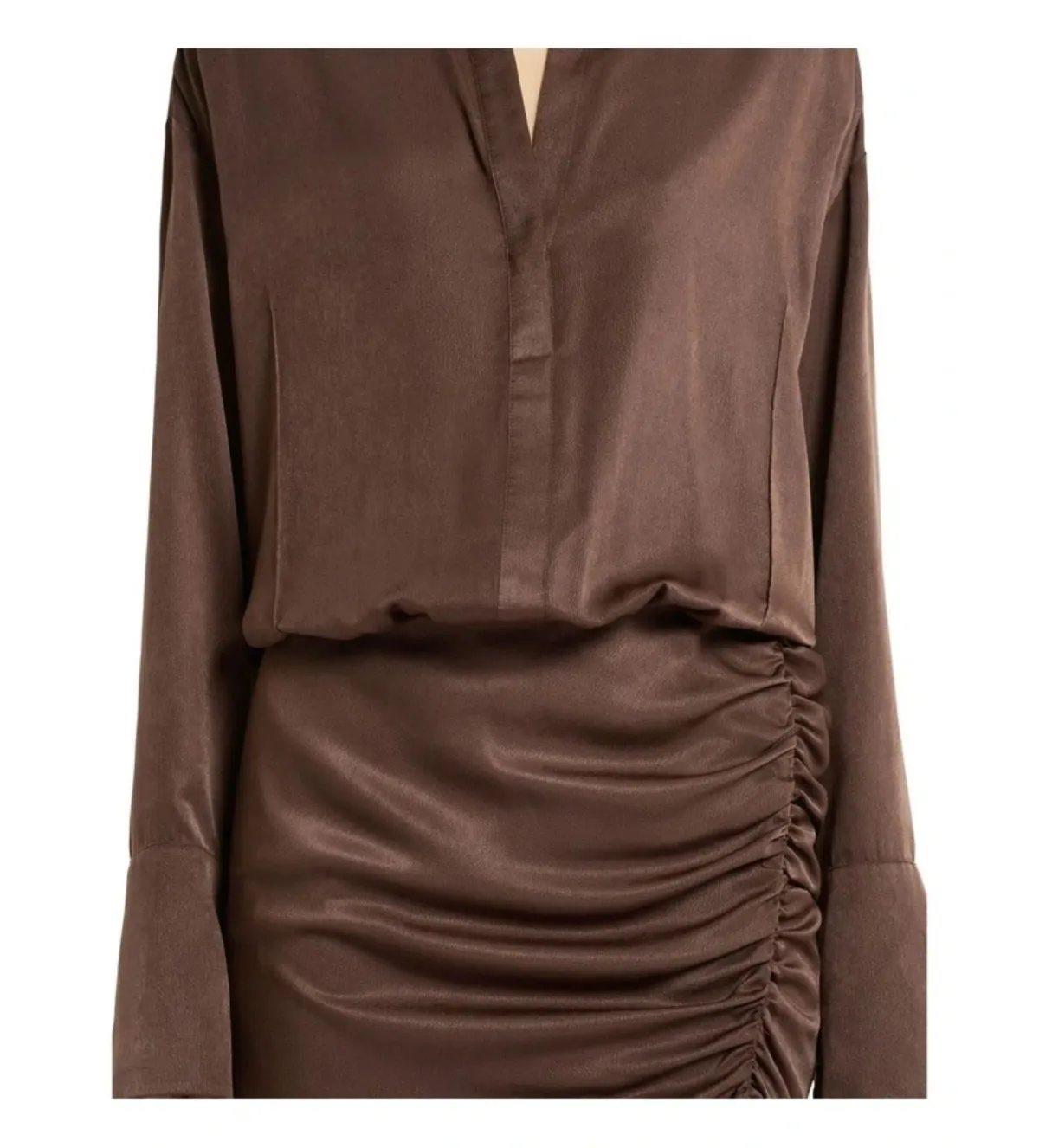 Sass & Bide Sweet Disposition Dresss Brown Size S/Au 8 - Image 3