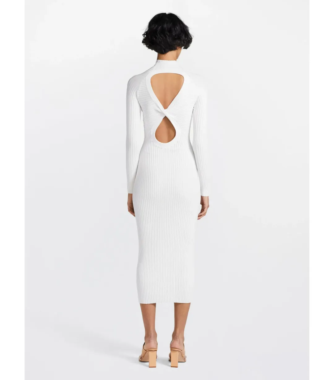 Dion Lee Figure 8 Reversible Dress in White Size S / AU 8 for rent on The Volte - main image