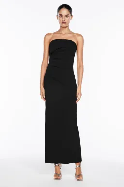 Manning Cartell Fast Forward Strapless Dress Black Size XS / AU 6 for rent on The Volte - image 1