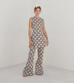 Dissh Dixon Tunic & Pant Set Floral Size 8 for rent on The Volte - image 2