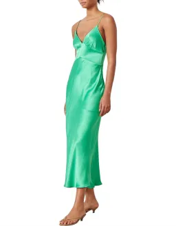 Bec & Bridge Loren Midi Dress Emerald Green Size AU 6 for rent on The Volte - image 2