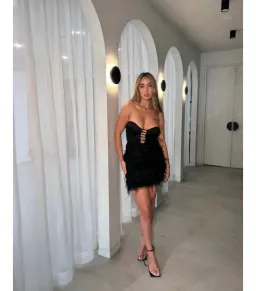 Alamour The Label Cameron Dress Black Size M / AU 10 for rent on The Volte - image 2