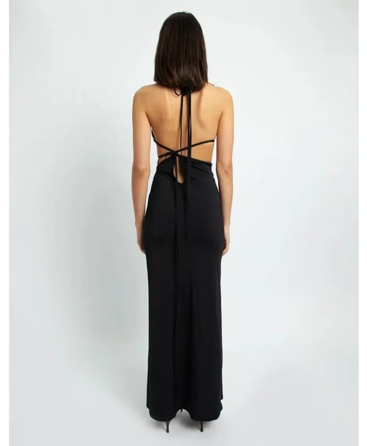 Christopher Esber Displace Lycra Dress Black Size M / AU 10 - Image 3