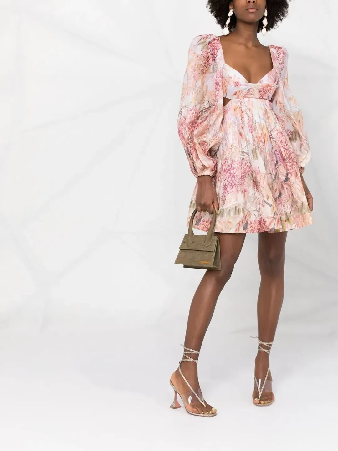 Zimmermann Botanica Bralette Mini Dress Floral Size 0P / Au 6P for rent on The Volte - main image