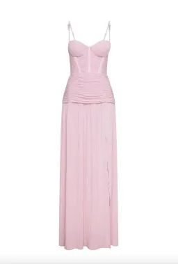 Manning Cartell Double Time Pleat Dress Hydrangea Pink Size 6 for rent on The Volte - image 1
