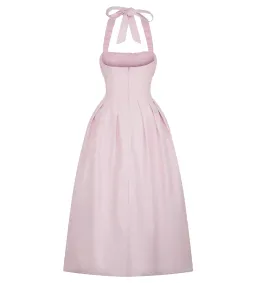Meshki Candy Halter Midi Dress Ballet Pink AU 8 for rent on The Volte - image 5