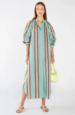 Oroton Shirtdress Midi Multi Size 12 for rent on The Volte - image 5