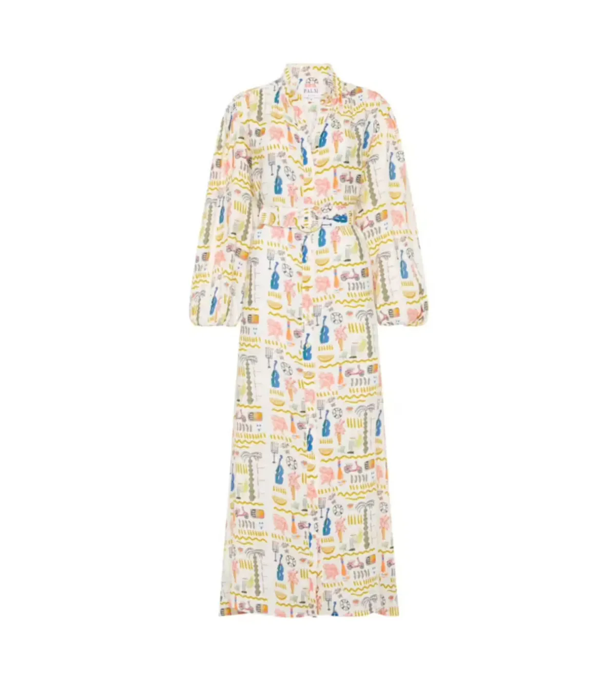 Palm Noosa Noddy Dress in Verano White AU 8 - Image 4