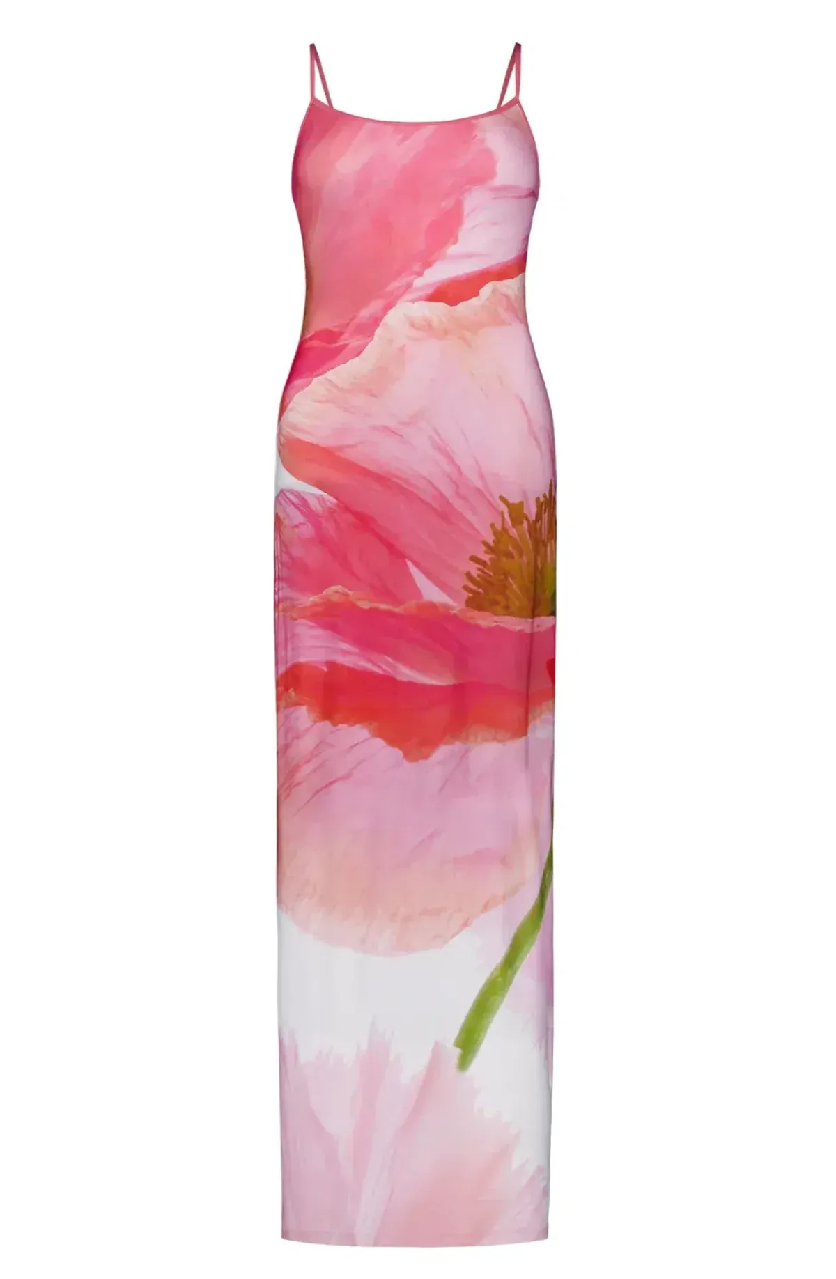 With Harper Lu Safari Slip Maxi Dress Floral Size XS/AU 6 - Image 7