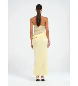 BENNI Gina Maxi Dress Butter Size 8 for rent on The Volte - image 3