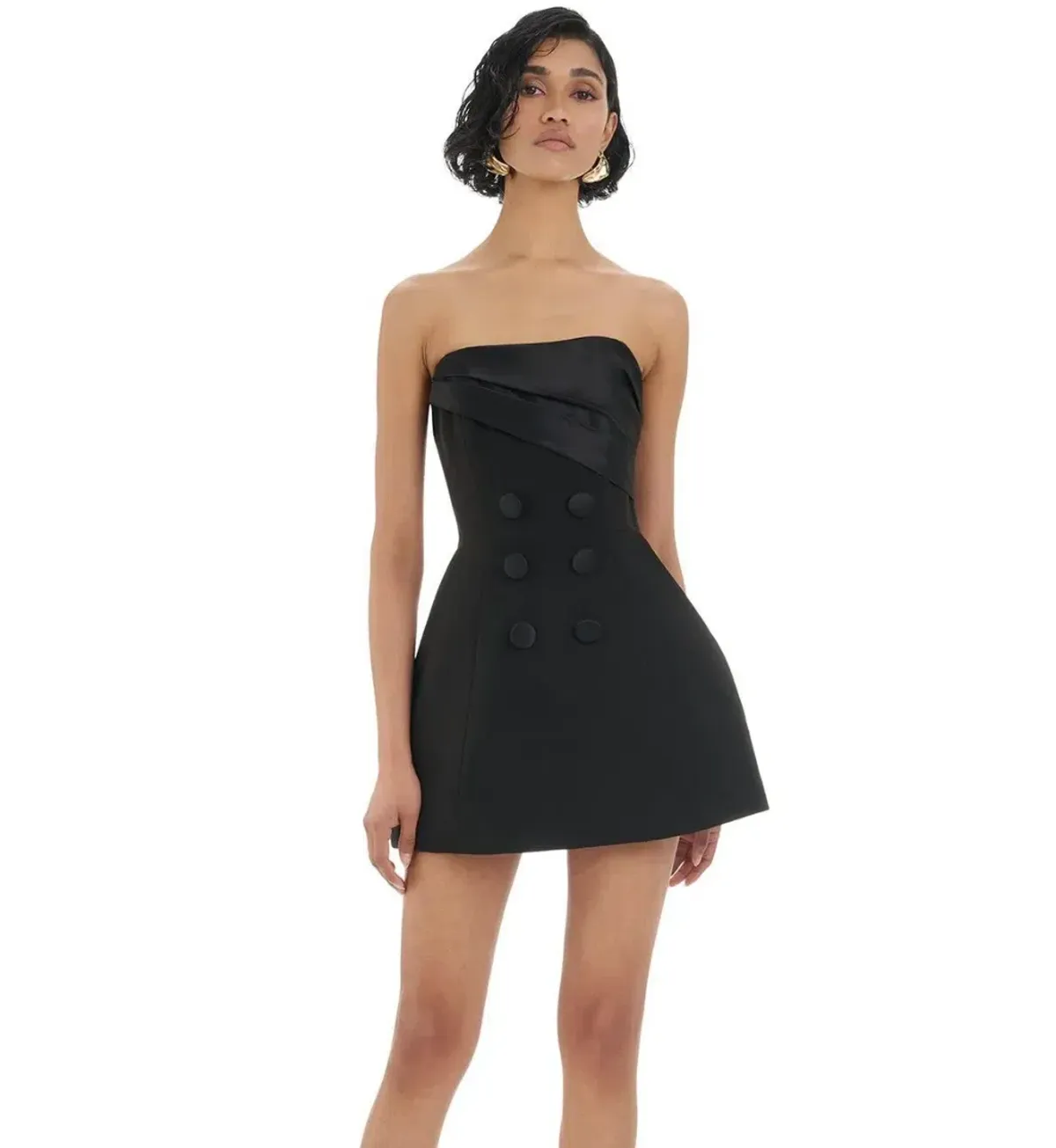 Eliya the Label North Mini Dress Black Size L / AU 12 - Image 5