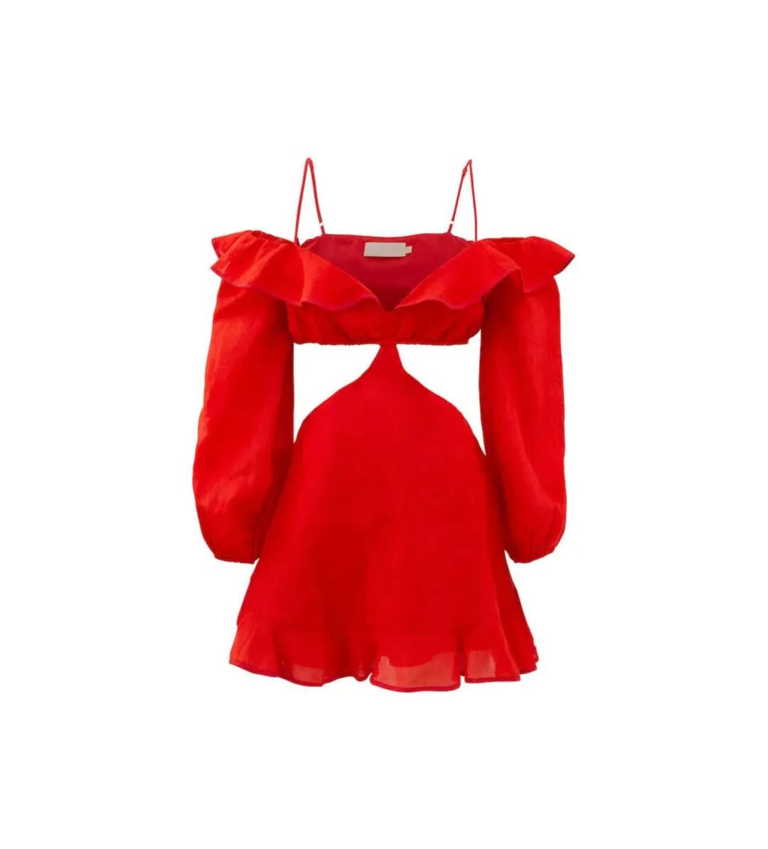 Sofia The Label Maya Cut Out Mini Dress Size 10 for rent on The Volte - main image