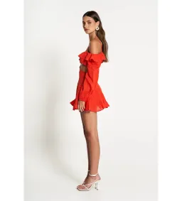 Sofia The Label Maya Cut Out Mini Dress Size 10 for rent on The Volte - image 2