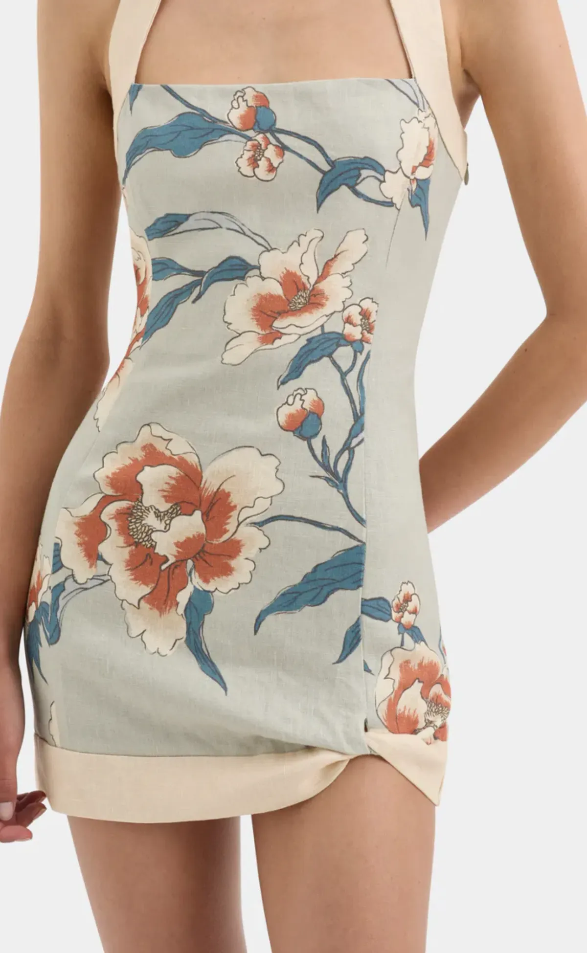 Sir The Label Roisin Mini Dress Bloom Floral Size 1 / AU 8 - Image 2