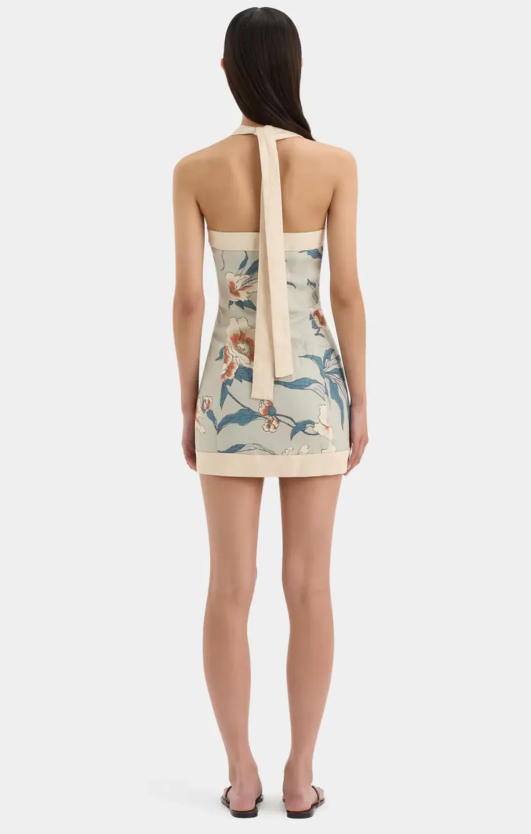 Sir The Label Roisin Mini Dress Bloom Floral Size 1 / AU 8 for rent on The Volte - main image