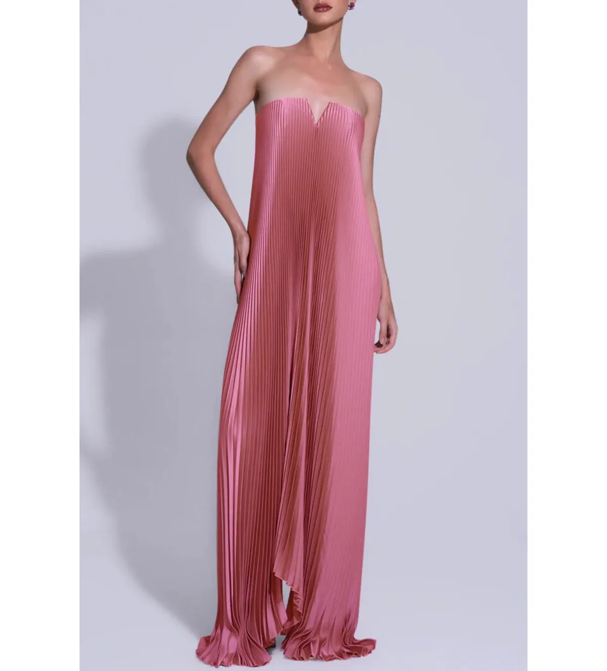 L'Idee Black Tie Gown Dusty Rose Size AU 10 for rent on The Volte - main image