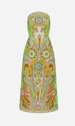 ALÉMAIS Pinball Bodice Dress Green Size AU 14 for rent on The Volte - image 6