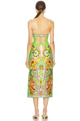 ALÉMAIS Pinball Bodice Dress Green Size AU 14 for rent on The Volte - image 5