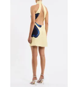 Rebecca Vallance Indigo Bloom Mini Dress Size 8 for rent on The Volte - image 3