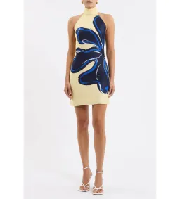 Rebecca Vallance Indigo Bloom Mini Dress Size 8 for rent on The Volte - image 1