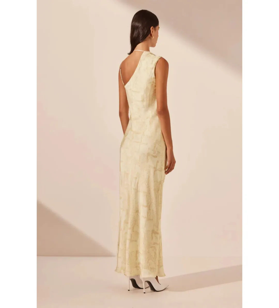 Shona Joy Medina Side Split Maxi Dress Medina Size 8 for rent on The Volte - main image