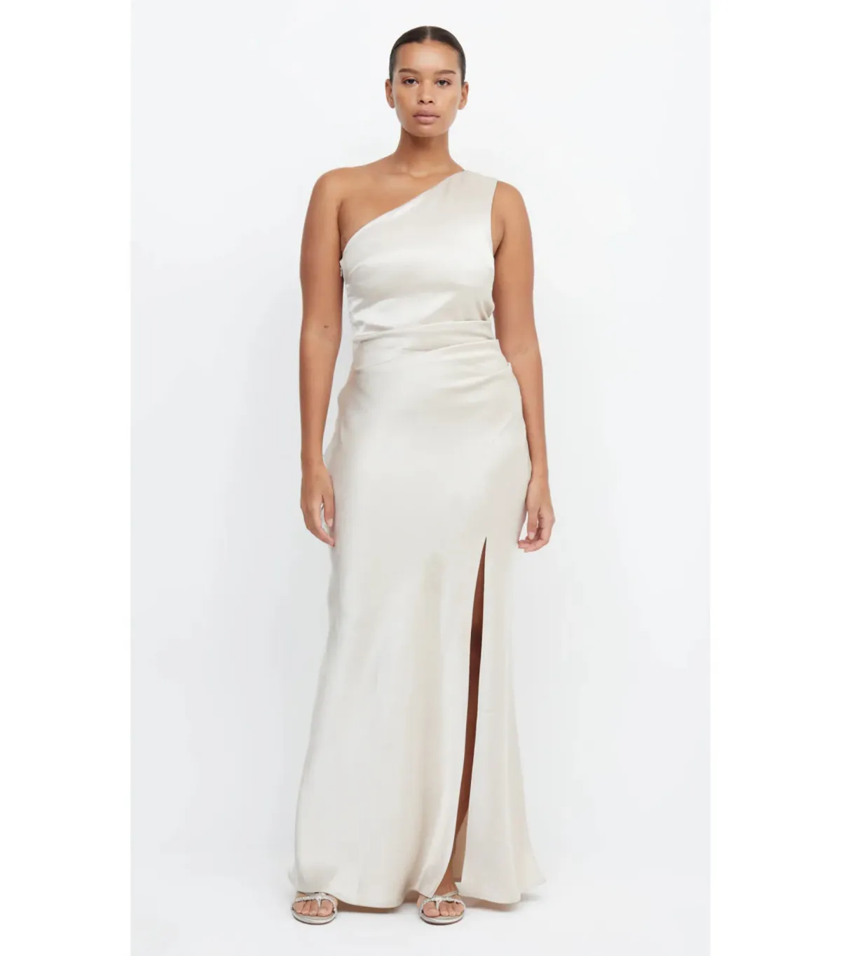 Bec & Bridge The Dreamer Asym Dress Sand Size AU 18 - Image 2