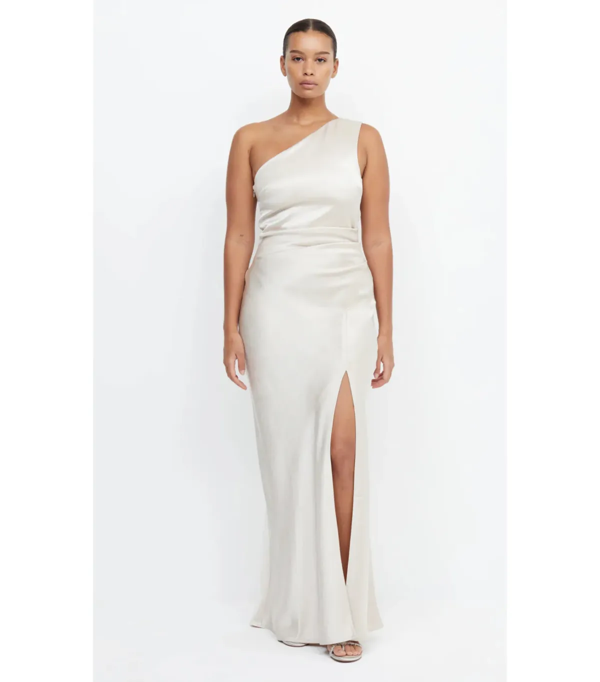 Bec & Bridge The Dreamer Asym Dress Sand Size AU 18 - Image 1