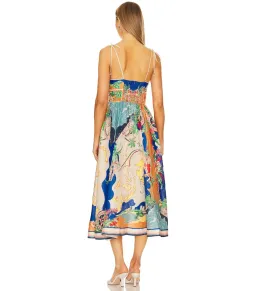 Zimmermann Alight Picnic Dress in Nautical Map Size 4 / AU 16 for rent on The Volte - image 3