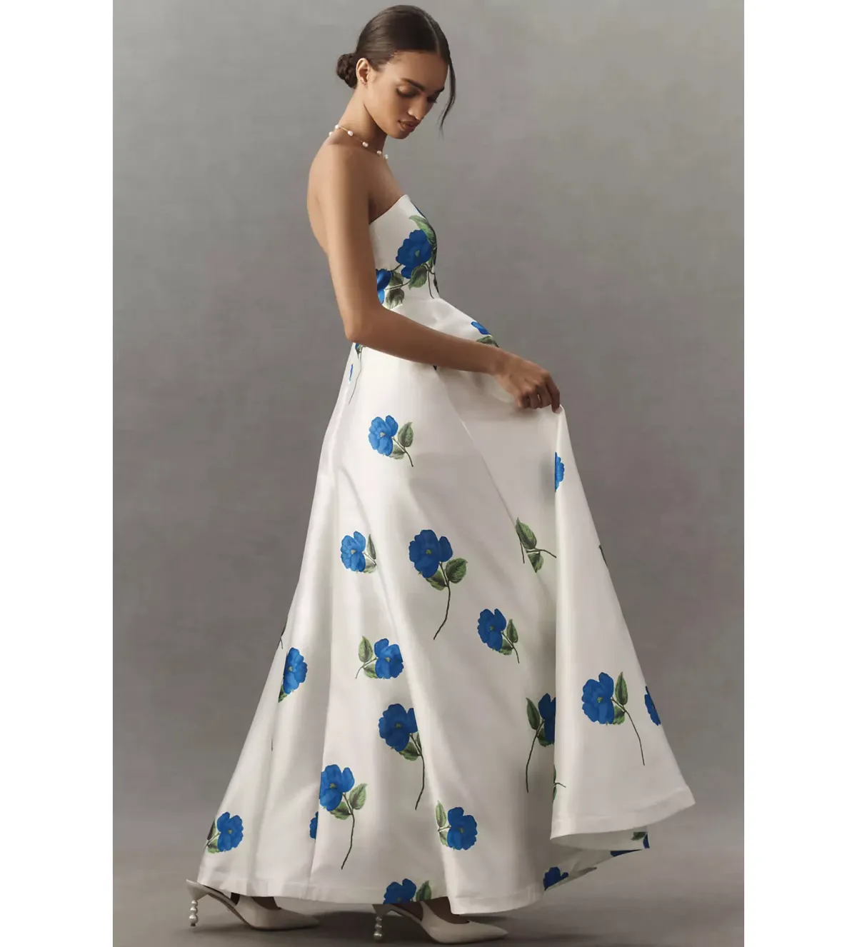 Aston Studio Audrey Dress Celeste Foam Size 8 - Image 2