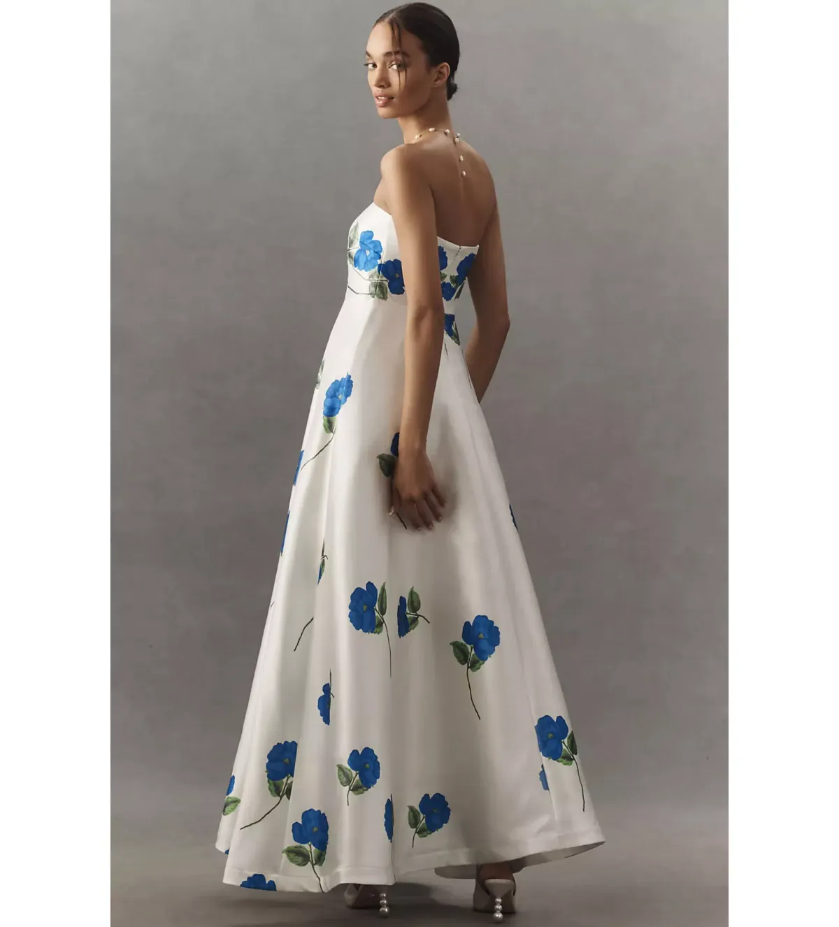 Aston Studio Audrey Dress Celeste Foam Size 8 - Image 3