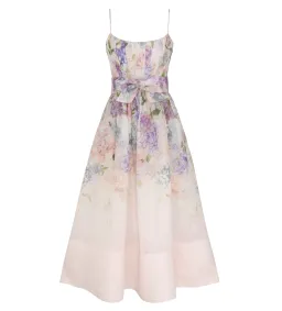 Zimmermann Dawning Corset Dress Multi Hydrangea Size 0 / AU 8 for rent on The Volte - image 1