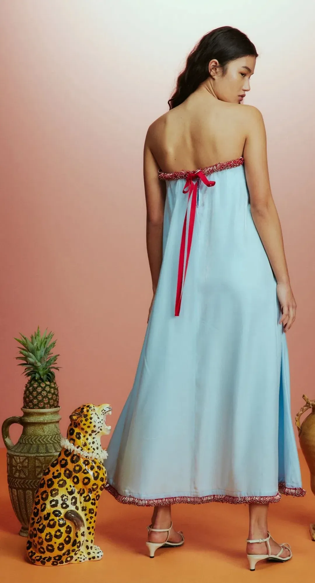 Alemais Orion Gown Sky Blue Size AU 10 for rent on The Volte - main image