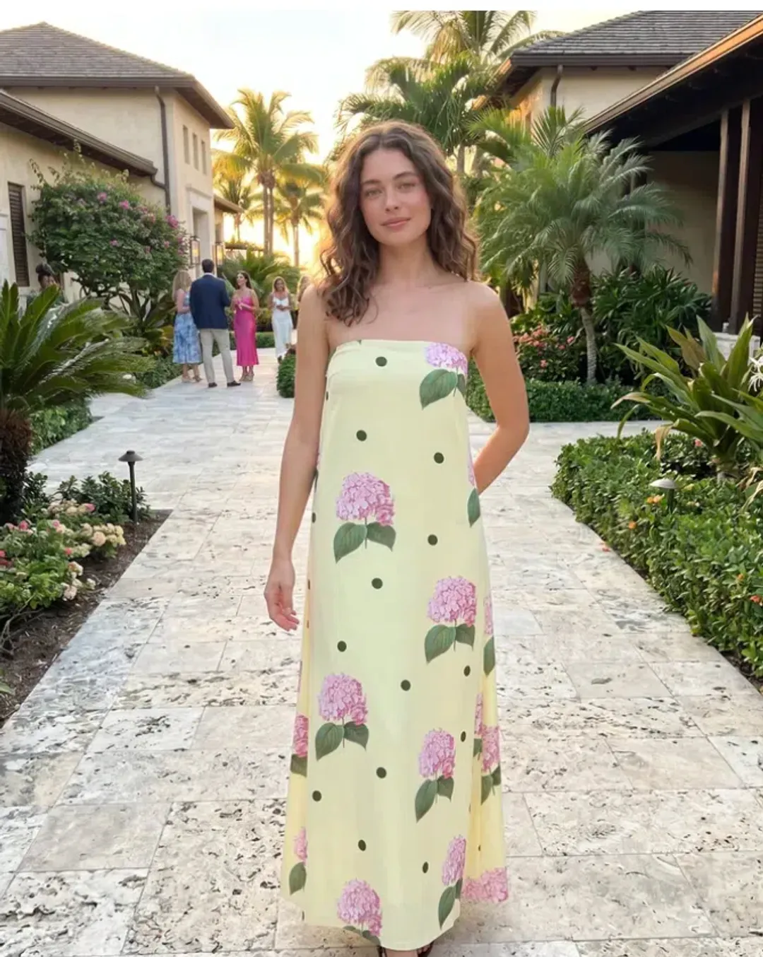 Alessia Dress Yellow Size 10 for rent on The Volte - main image