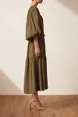 Shona Joy Mila Square Neck Midi Dress Size 6 for rent on The Volte - image 5