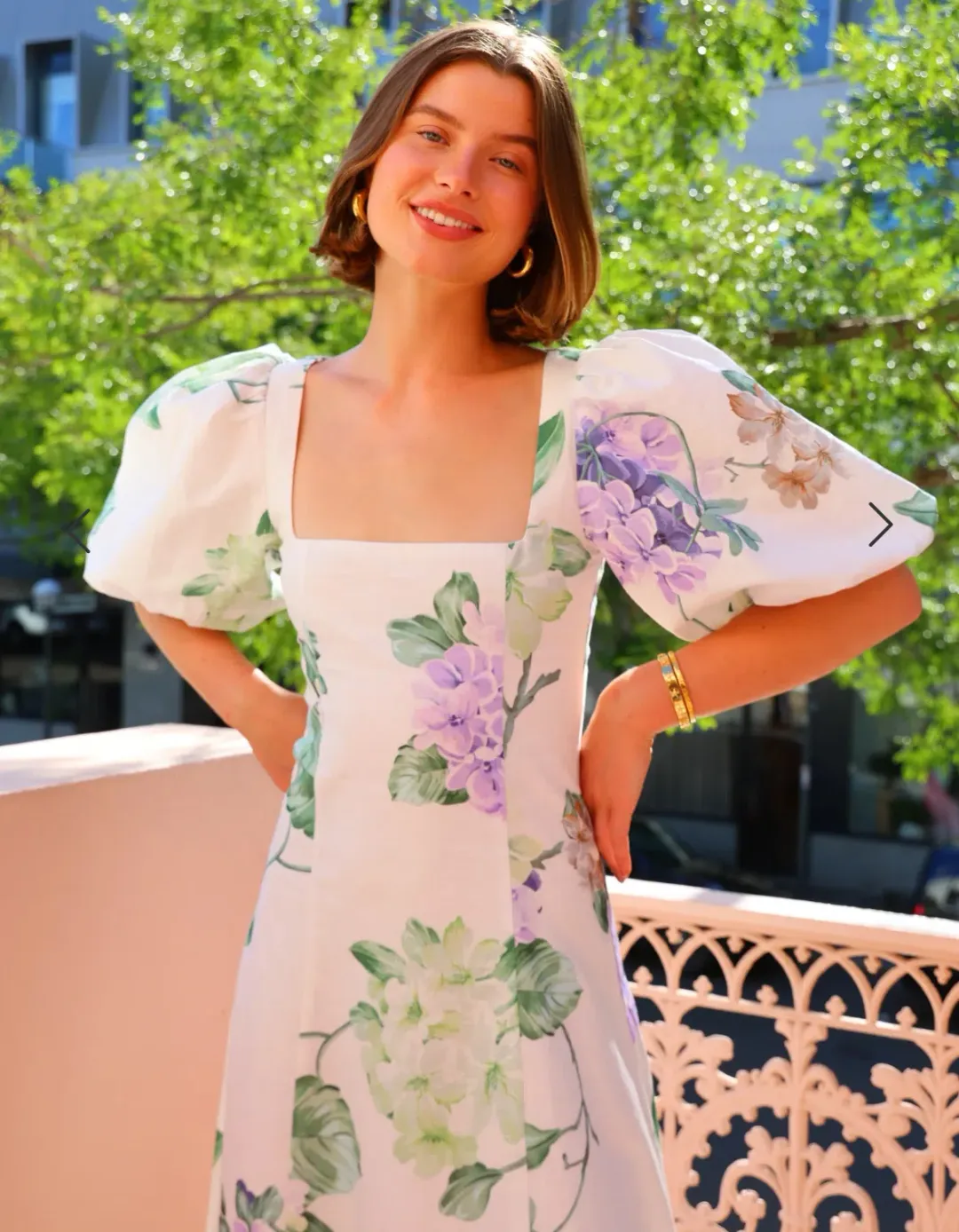 By Nicola Into The Woods Maxi Dress Size AU 8 for rent on The Volte - main image